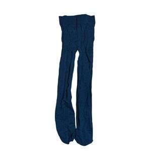 NWT Trimfit Girls Navy Microfiber Tights Size 10-14